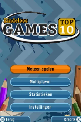 Eindeloos Games Top 10 (Netherlands) screen shot title